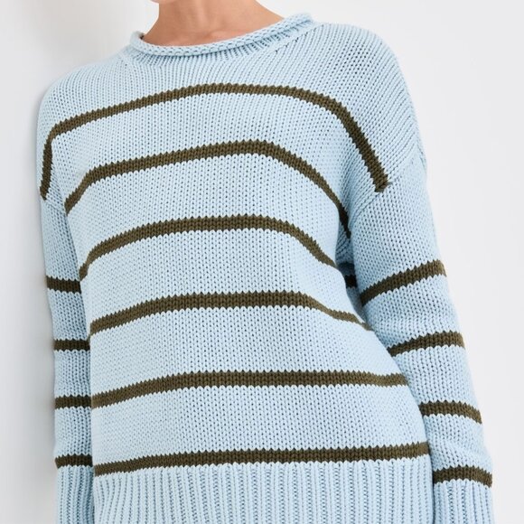 La Ligne Marina Striped Cotton Sweater - Picture 6 of 6